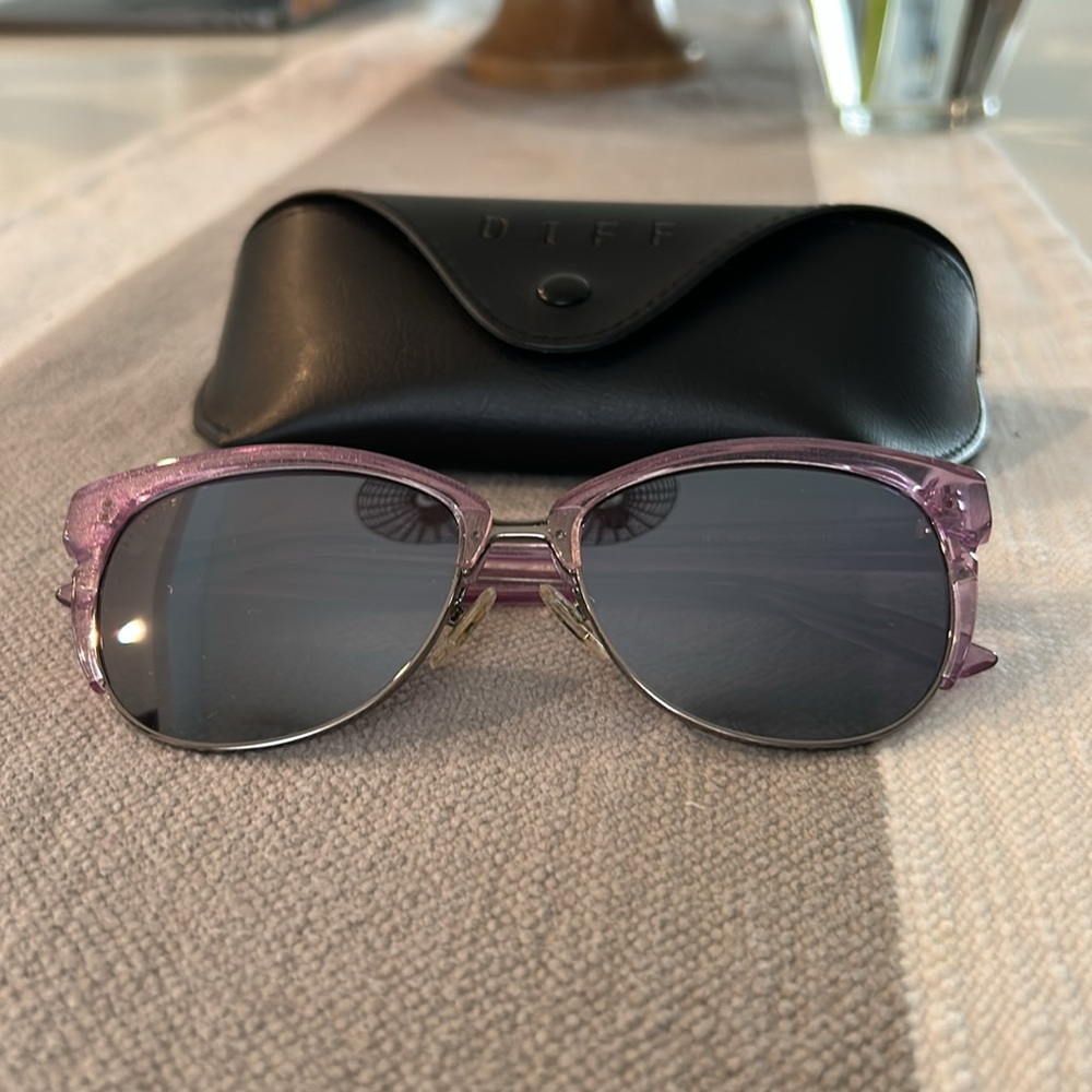 Diff Purple Sunglasses. Great condition!